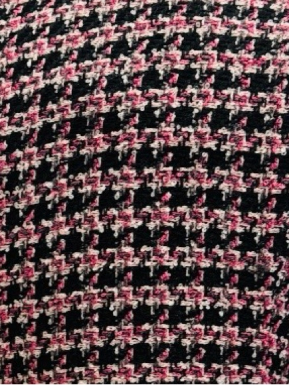 STUDIO COLLECTION-Pink & Black Houndstooth blazer - Picture 6 of 9